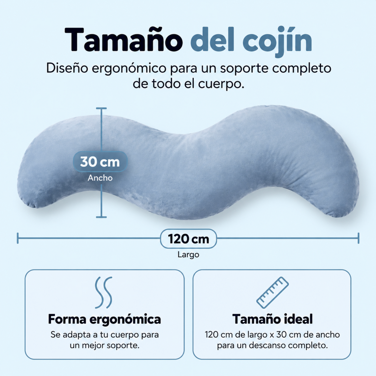 Zalmo Body Pillow ·Relax