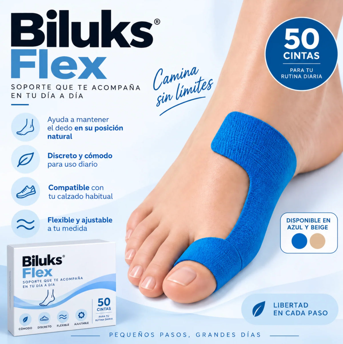 Biluks Flex · Juanetes